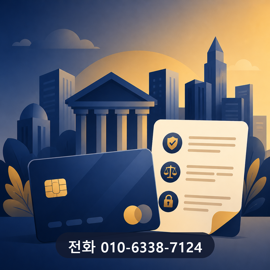 카드깡 하는 곳 카드사 약관 확인 이미지